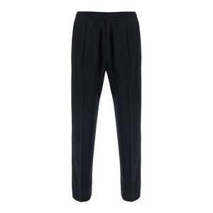 Low Brand Men Tokyo Pants With Pockets And Patch In Tech Fabric, Black, Unisex